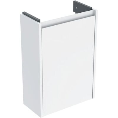 Geberit Renova Compact Waschtisch-Unterschrank 504081011 1 Tür, Korpus/Front weiß / lackiert seidenglanz, Breite 41,2 cm Geberit Renova Compact Waschtisch-Unterschrank 504081011 1 Tür, Korpus/Front weiß / lackiert seidenglanz, Breite 41,2 cm