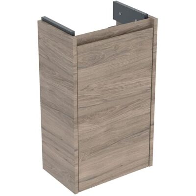 Geberit Renova Compact Waschtisch-Unterschrank 504080JR1 1 Tür, Korpus/Front Nussbaum / Melamin Holzstruktur, Breite 35,8 cm Geberit Renova Compact Waschtisch-Unterschrank 504080JR1 1 Tür, Korpus/Front Nussbaum / Melamin Holzstruktur, Breite 35,8 cm