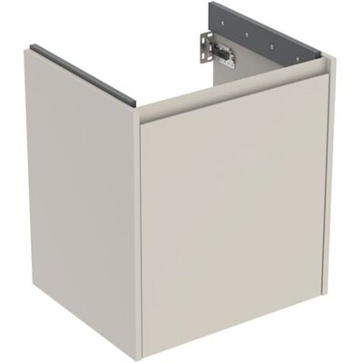 Geberit Renova Plan Waschtisch-Unterschrank 504024DB1 Korpus/Front sandgrau / lackiert seidenmatt, Breite 54,6 cm, 1 Tür Geberit Renova Plan Waschtisch-Unterschrank 504024DB1 Korpus/Front sandgrau / lackiert seidenmatt, Breite 54,6 cm, 1 Tür