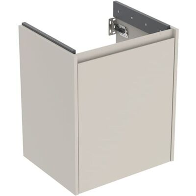 Geberit Renova Plan Waschtisch-Unterschrank 504023DB1 Korpus/Front sandgrau / lackiert seidenmatt, Breite 50,4 cm, 1 Tür Geberit Renova Plan Waschtisch-Unterschrank 504023DB1 Korpus/Front sandgrau / lackiert seidenmatt, Breite 50,4 cm, 1 Tür