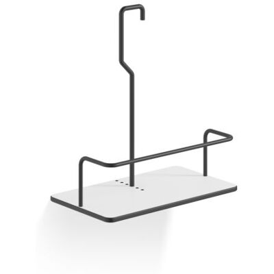 Giese GmbH Giese Duschkorb mit Aufhänger - Eckig, schwarz matt/weiß - Dusche Zubehör Giese GmbH Giese Duschkorb mit Aufhänger - Eckig, schwarz matt/weiß - Dusche Zubehör