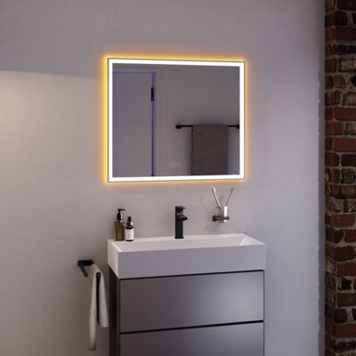 Hansgrohe Xarita E Spiegel - Touch Control, LED, 800x50x700mm Hansgrohe Xarita E Spiegel - Touch Control, LED, 800x50x700mm