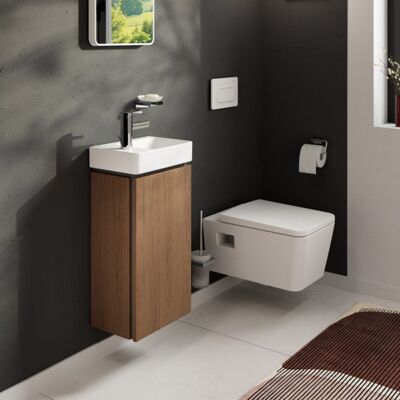 Hansgrohe Xilesa E Waschtischunterschrank 54243550 340x240mm, für Handwaschbecken, Türanschlag links, Eiche Kaschmir Hansgrohe Xilesa E Waschtischunterschrank 54243550 340x240mm, für Handwaschbecken, Türanschlag links, Eiche Kaschmir