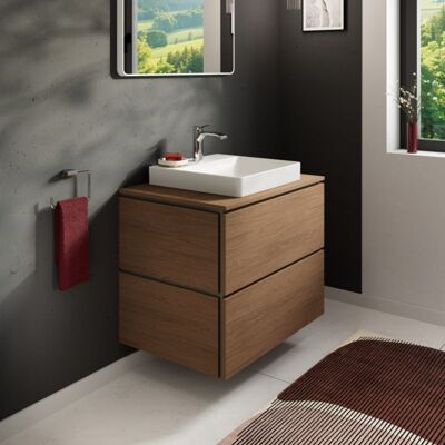 Hansgrohe Xilesa E Waschtischunterschrank 54299550 2 Schubkästen ohne PushOpen, 780 x 550 mm, Eiche Kaschmir Hansgrohe Xilesa E Waschtischunterschrank 54299550 2 Schubkästen ohne PushOpen, 780 x 550 mm, Eiche Kaschmir