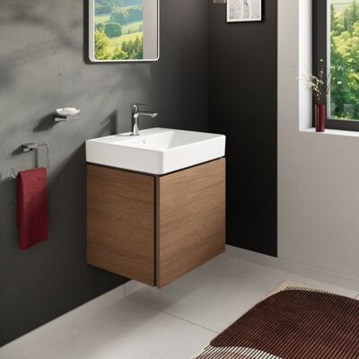 Hansgrohe Xilesa E Waschtischunterschrank 54251550 1 Schubkasten, für Waschtisch, 530 x 470 mm, Eiche Kaschmir Hansgrohe Xilesa E Waschtischunterschrank 54251550 1 Schubkasten, für Waschtisch, 530 x 470 mm, Eiche Kaschmir