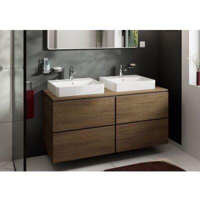 Hansgrohe Xilesa E Waschtischunterschrank 54305550 1375x550mm, 4 Schubkästen, ohne PushOpen, Eiche Kaschmir Hansgrohe Xilesa E Waschtischunterschrank 54305550 1375x550mm, 4 Schubkästen, ohne PushOpen, Eiche Kaschmir