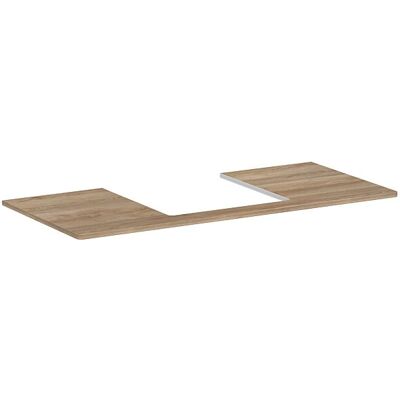 Hansgrohe Xelu Q Konsole 54096230 1180 x 550 mm, Ausschnitt 500 x 480 mm, Eiche Natur Hansgrohe Xelu Q Konsole 54096230 1180 x 550 mm, Ausschnitt 500 x 480 mm, Eiche Natur