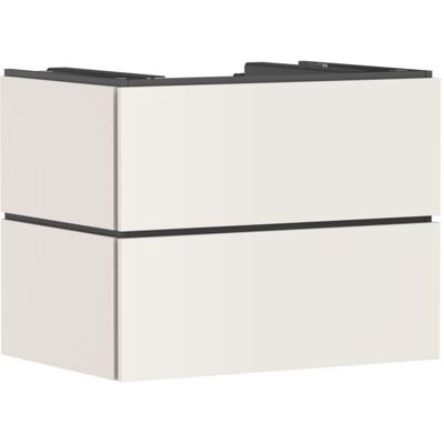 Hansgrohe Xilesa E Waschtischunterschrank 54300780 2 Schubkästen mit PushOpen, 780 x 550 mm, sandbeige matt Hansgrohe Xilesa E Waschtischunterschrank 54300780 2 Schubkästen mit PushOpen, 780 x 550 mm, sandbeige matt