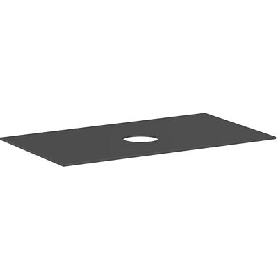 Hansgrohe Xevolos E Konsole 54329760 980 x 550 mm, schiefergrau matt, Ausschnitt mittig Hansgrohe Xevolos E Konsole 54329760 980 x 550 mm, schiefergrau matt, Ausschnitt mittig