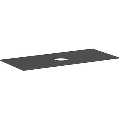 Hansgrohe Xevolos E Konsole 54330760 1180 x 550 mm, schiefergrau matt, Ausschnitt mittig Hansgrohe Xevolos E Konsole 54330760 1180 x 550 mm, schiefergrau matt, Ausschnitt mittig