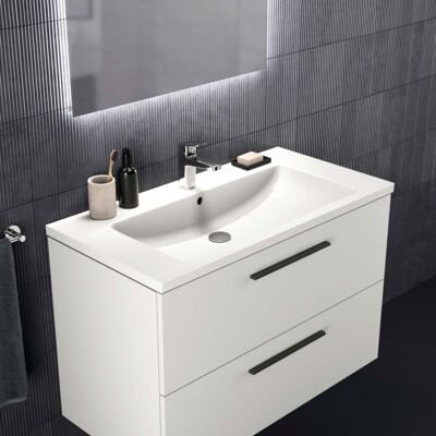 Ideal Standard life B Möbeldoppelwaschtisch-Unterschrank T5276DU 2 Auszüge, 100 x 50,5 x 63 cm, weiß matt Ideal Standard life B Möbeldoppelwaschtisch-Unterschrank T5276DU 2 Auszüge, 100 x 50,5 x 63 cm, weiß matt