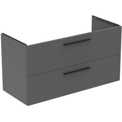 Ideal Standard T5587NG Badezimmermöbel - 2 Schubladen, Rechts Siphon, 1200x505x630 mm Ideal Standard T5587NG Badezimmermöbel - 2 Schubladen, Rechts Siphon, 1200x505x630 mm