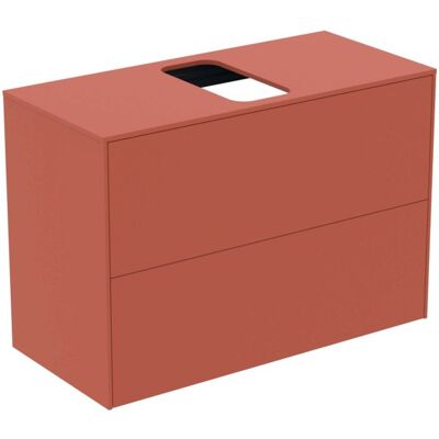 Ideal Standard Conca Wandhängender Waschtischunterschrank - 2 Schubladen 80x37x55cm Ideal Standard Conca Wandhängender Waschtischunterschrank - 2 Schubladen 80x37x55cm