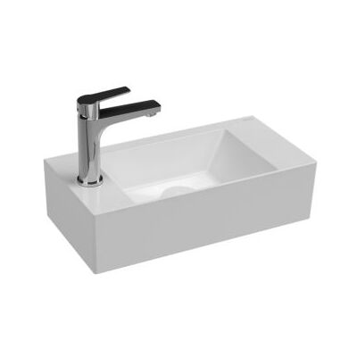 Isvea - SistemaZ 10SF50050 - 50x25cm - weiß - Handwaschbecken Isvea - SistemaZ 10SF50050 - 50x25cm - weiß - Handwaschbecken