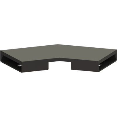 Kessel 45102.02 Gebürsteter Edelstahl 45° Winkel Kessel 45102.02 Gebürsteter Edelstahl 45° Winkel