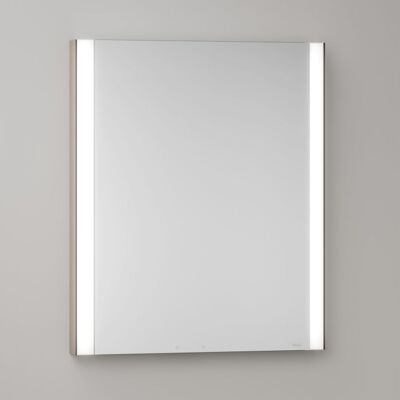 KEUCO Somaris Spiegelschrank mit Beleuchtung 14511851101 60x71x11,5cm, Wandeinbau, 1 Tür, Spiegelheizung, Anschlag rechts, Eiche hell Dekor KEUCO Somaris Spiegelschrank mit Beleuchtung 14511851101 60x71x11,5cm, Wandeinbau, 1 Tür, Spiegelheizung, Anschlag rechts, Eiche hell Dekor
