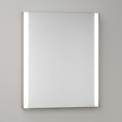 KEUCO Somaris Spiegelschrank mit Beleuchtung 14511851200 60x71x11,5cm, Wandeinbau, 1 Tür, Anschlag links, Eiche hell Dekor KEUCO Somaris Spiegelschrank mit Beleuchtung 14511851200 60x71x11,5cm, Wandeinbau, 1 Tür, Anschlag links, Eiche hell Dekor