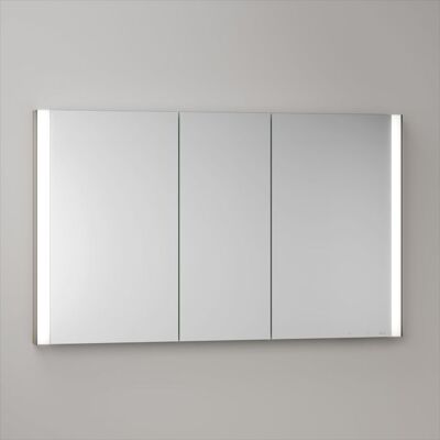 KEUCO Somaris Spiegelschrank mit Beleuchtung 14514853101 120x71x11,5cm, Wandeinbau, Spiegelheizung, 3 Türen, Eiche hell Dekor KEUCO Somaris Spiegelschrank mit Beleuchtung 14514853101 120x71x11,5cm, Wandeinbau, Spiegelheizung, 3 Türen, Eiche hell Dekor