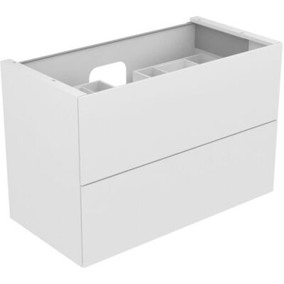 KEUCO Edition 11 Waschtischunterschrank - Trüffel Seidenmatt - Wandmontage KEUCO Edition 11 Waschtischunterschrank - Trüffel Seidenmatt - Wandmontage