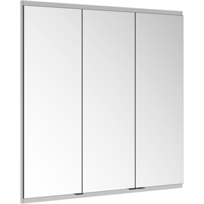 KEUCO Royal Modular 2.0 Spiegelschrank - Unbeleuchtet, Doppelglas, Silber Aluminium, Wandnische KEUCO Royal Modular 2.0 Spiegelschrank - Unbeleuchtet, Doppelglas, Silber Aluminium, Wandnische