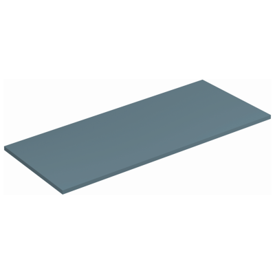 Kludi ICOS Deckplatte 50T120O3 - 120 x 50 x 1,2cm Matt Teal Blue - Deckplatte Kludi ICOS Deckplatte 50T120O3 - 120 x 50 x 1,2cm Matt Teal Blue - Deckplatte