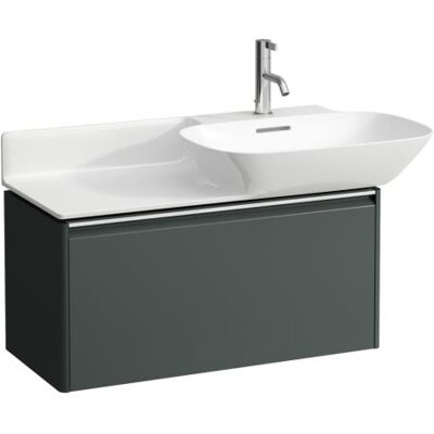 LAUFEN BASE für INO Waschtischunterschrank H4030011102661 77x36cm, 1 Schublade, Griffleiste Aluminium eloxiert, verkehrsgrau LAUFEN BASE für INO Waschtischunterschrank H4030011102661 77x36cm, 1 Schublade, Griffleiste Aluminium eloxiert, verkehrsgrau