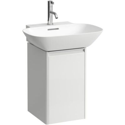 Laufen Wandhängendes Waschtischunterschrank - Soft-Close, Aluminiumgriff, 1 Tür, MDF Laufen Wandhängendes Waschtischunterschrank - Soft-Close, Aluminiumgriff, 1 Tür, MDF