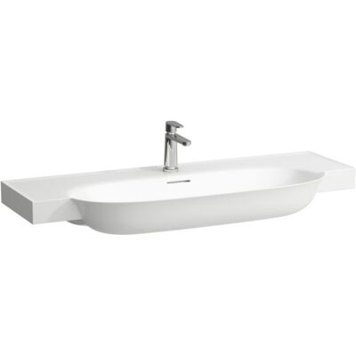 LAUFEN The new classic Aufsatzwaschtisch H8138580001041 120x48cm, unterbaufähig, mit Überlauf, mit 1 Hahnloch, weiß LAUFEN The new classic Aufsatzwaschtisch H8138580001041 120x48cm, unterbaufähig, mit Überlauf, mit 1 Hahnloch, weiß