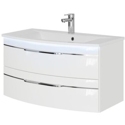 Pelipal Hochglanz Badezimmermöbel-Set - Waschtisch-Set Pelipal Hochglanz Badezimmermöbel-Set - Waschtisch-Set