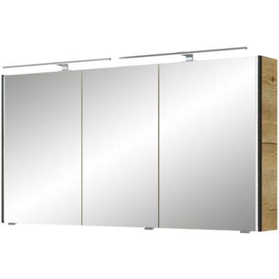 Pelipal Chrom Spiegelkasten - 3 Türen, LED-Beleuchtung, 130cm Pelipal Chrom Spiegelkasten - 3 Türen, LED-Beleuchtung, 130cm