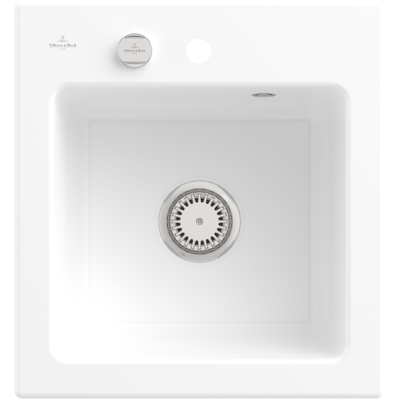 Villeroy & Boch Subway 45 XS Einbauspüle - 1 Becken, Weiß Villeroy & Boch Subway 45 XS Einbauspüle - 1 Becken, Weiß