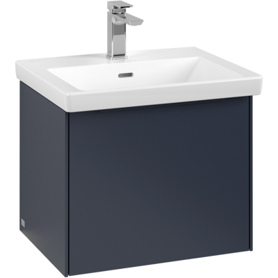 Villeroy und Boch Subway 3.0 Waschtisch-Unterschrank C579L2VQ 52,3x42,9x44,75cm, mit LED/Griff monochrom, marine blue Villeroy und Boch Subway 3.0 Waschtisch-Unterschrank C579L2VQ 52,3x42,9x44,75cm, mit LED/Griff monochrom, marine blue