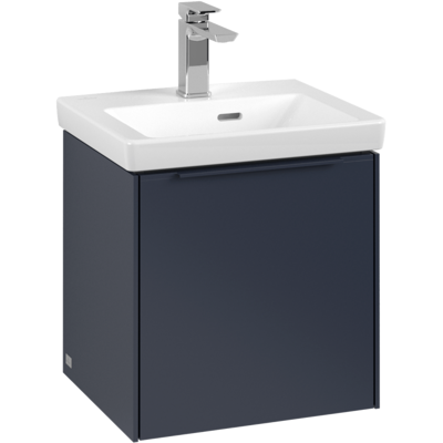 Villeroy und Boch Subway 3.0 Waschtisch-Unterschrank C58202VQ 42,3x42,9x37,75cm, Schanier rechts/Griff monochrom, marine blue Villeroy und Boch Subway 3.0 Waschtisch-Unterschrank C58202VQ 42,3x42,9x37,75cm, Schanier rechts/Griff monochrom, marine blue