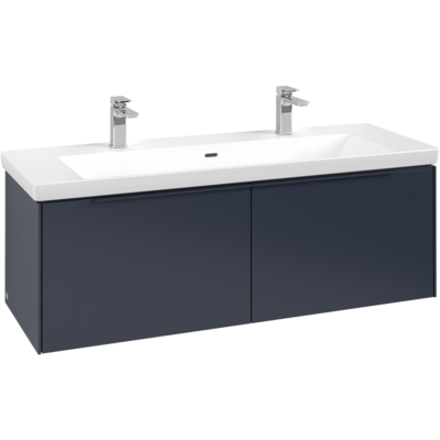 Villeroy & Boch Subway 3.0 Waschtischunterschrank - Marine Blue - SoftClosing Villeroy & Boch Subway 3.0 Waschtischunterschrank - Marine Blue - SoftClosing