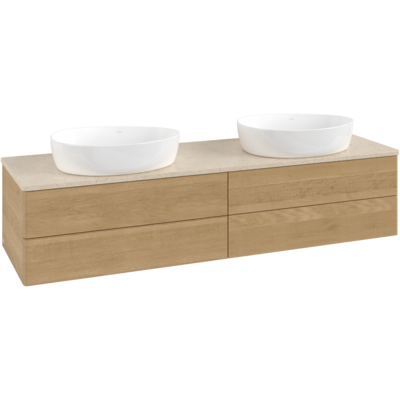 Villeroy & Boch Antao Wand-Waschtischunterschrank mit LED-Licht Villeroy & Boch Antao Wand-Waschtischunterschrank mit LED-Licht