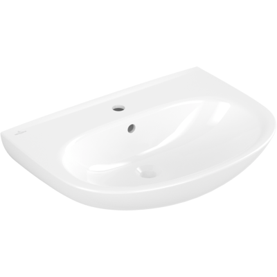 Villeroy & Boch O.novo Waschbecken - Oval, Weiß, 65x48cm Villeroy & Boch O.novo Waschbecken - Oval, Weiß, 65x48cm