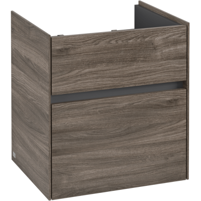 Villeroy & Boch Collaro Waschtischunterschrank - Stone Oak / Anthracite - 2 Schubladen Villeroy & Boch Collaro Waschtischunterschrank - Stone Oak / Anthracite - 2 Schubladen