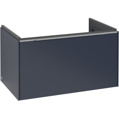 Villeroy und Boch Subway 3.0 Waschtisch-Unterschrank C573L0VQ 77,2x42,9x47,8cm, mit LED/Griff Aluminium glänzend, marine blue Villeroy und Boch Subway 3.0 Waschtisch-Unterschrank C573L0VQ 77,2x42,9x47,8cm, mit LED/Griff Aluminium glänzend, marine blue