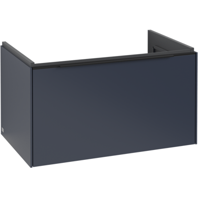 Villeroy und Boch Subway 3.0 Waschtisch-Unterschrank C573L1VQ 77,2x42,9x47,8cm, mit LED/Griff Volcano black, marine blue Villeroy und Boch Subway 3.0 Waschtisch-Unterschrank C573L1VQ 77,2x42,9x47,8cm, mit LED/Griff Volcano black, marine blue