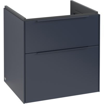Villeroy & Boch Subway 3.0 Wandmontage Unterschrank - Marine Blau, 2 Schubladen, LED-Beleuchtung Villeroy & Boch Subway 3.0 Wandmontage Unterschrank - Marine Blau, 2 Schubladen, LED-Beleuchtung