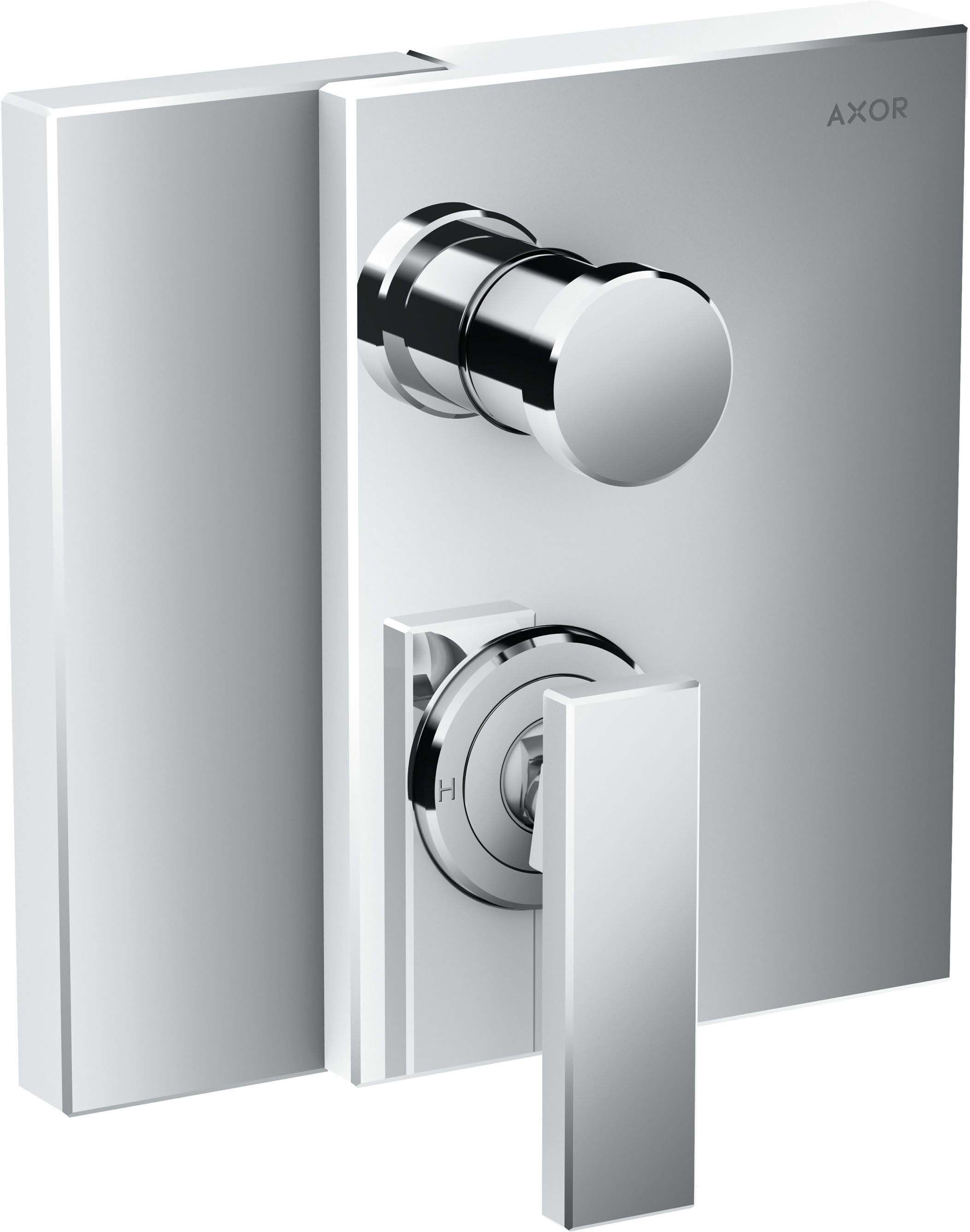 Hansgrohe Axor Edge Fertigmontageset 46420000 chrom, Wannenarmatur, Unterputz, Sicherungskombination