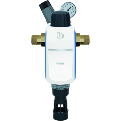 BWT Rückspülfilter R1 HWS 1 1/4" 125596643 mit Anschlusstechnik, DN 32, Durchflussleistung 580 m3/h BWT Rückspülfilter R1 HWS 1 1/4" 125596643 mit Anschlusstechnik, DN 32, Durchflussleistung 580 m3/h