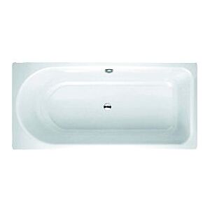 Bette BetteOcean Badewanne 8854-440 170x75x45cm, Fußende rechts, Überlauf hinten, snow