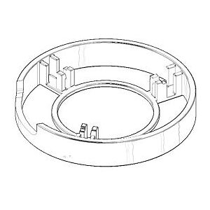 Dornbracht Abdeckung - platin matt 091101108-06 platin matt