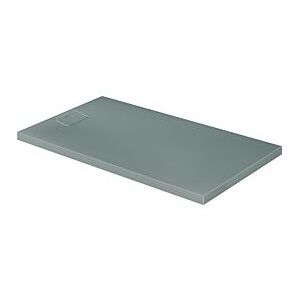 Duravit Rechteck-Duschwanne 720217180000000 140 x 80 x 5 cm, Beton grau