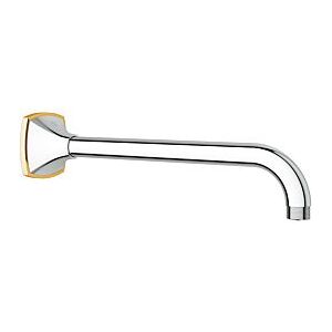 Grohe Grandera Brausearm 27986IG0 chrom gold, DN 15, Ausladung 286 mm