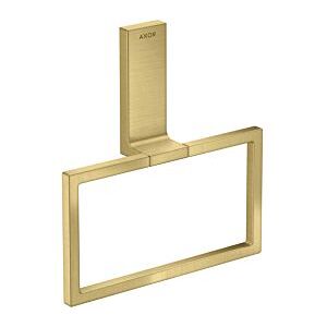 Hansgrohe Axor Handtuchring 42623950 eckig, schwenkbar, brushed brass