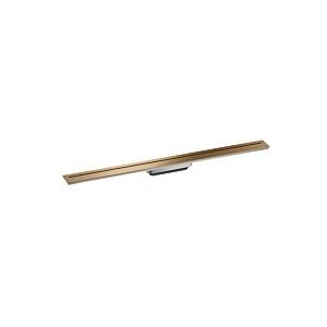 Hansgrohe Drain Duschrinne 42522140 900mm, Fertigset, frei im Raum, brushed bronze