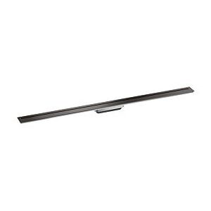 Hansgrohe Drain Duschrinne 42524340 1200mm, Fertigset, frei im Raum, brushed black chrome