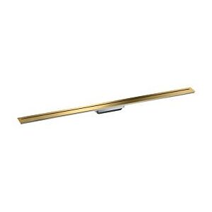 Hansgrohe Drain Duschrinne 42524990 1200mm, Fertigset, frei im Raum, polished gold optic